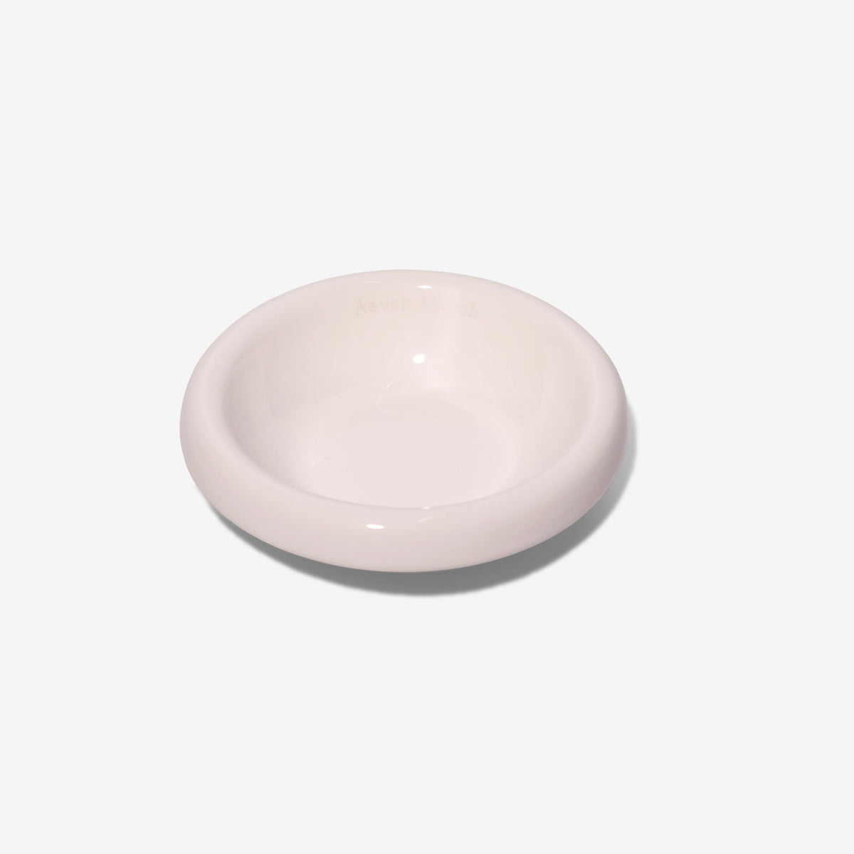 Aevan Epoch Snowy White Macaroon Bowl (Glossy)