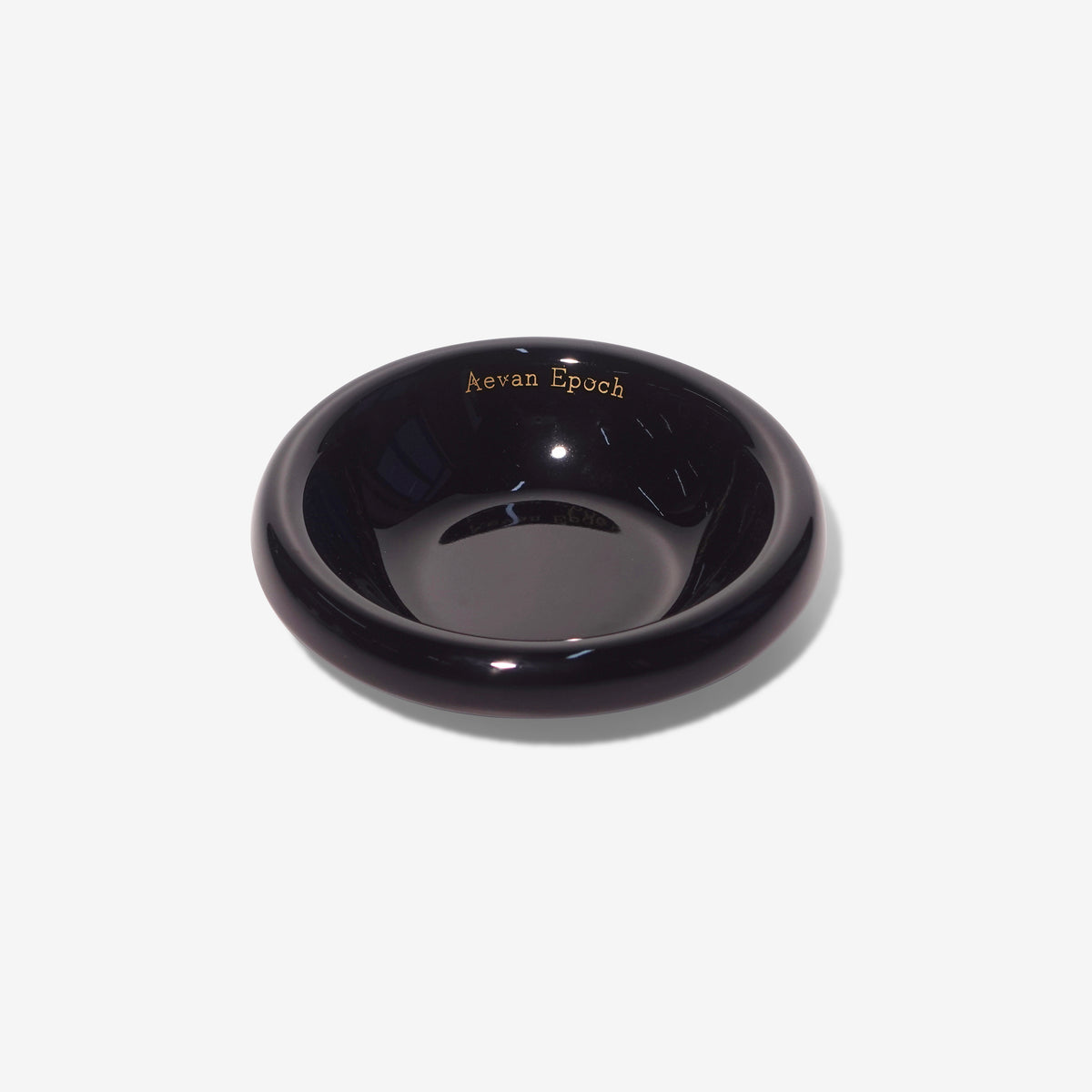 Aevan Epoch Black & Gold Macaroon Bowl (Glossy)