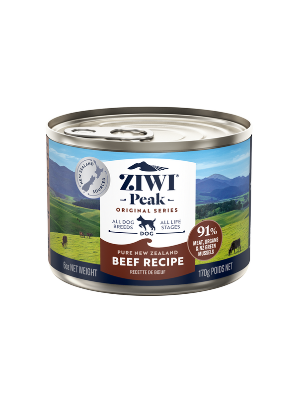 Ziwi Peak Dog Food Can – Beef 170g