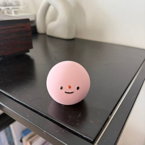 Medium Pink Pastel Ball Toy - MEGZOO
