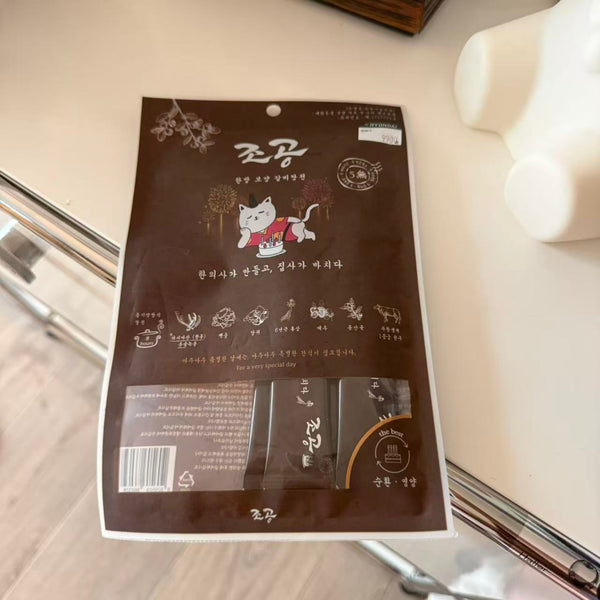 Ginseng Deer Antler Duck Puree Cat Treat - CHOGONG