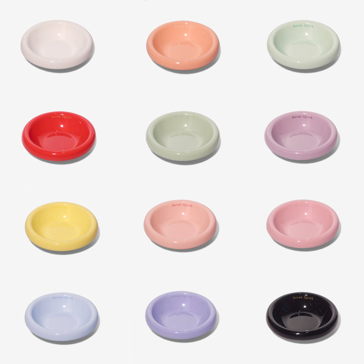 Aevan Epoch Mint Choco Macaroon Bowl (Glossy)