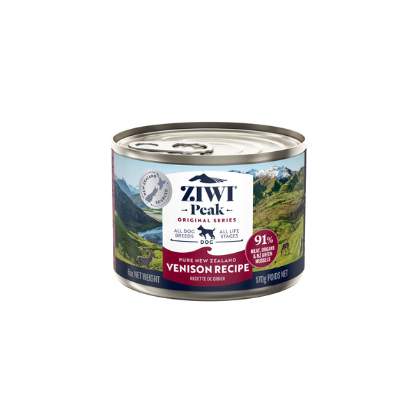 Ziwi Peak Dog Food Can – Venison 170g