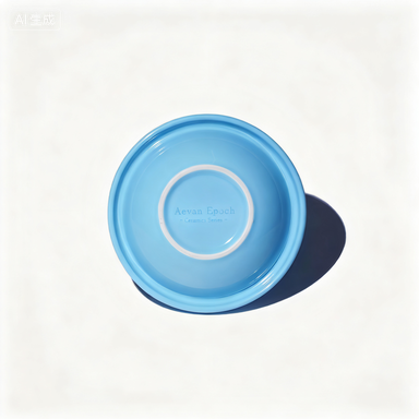 Aevan Epoch Hawaii Blue Macaroon Bowl (Glossy)