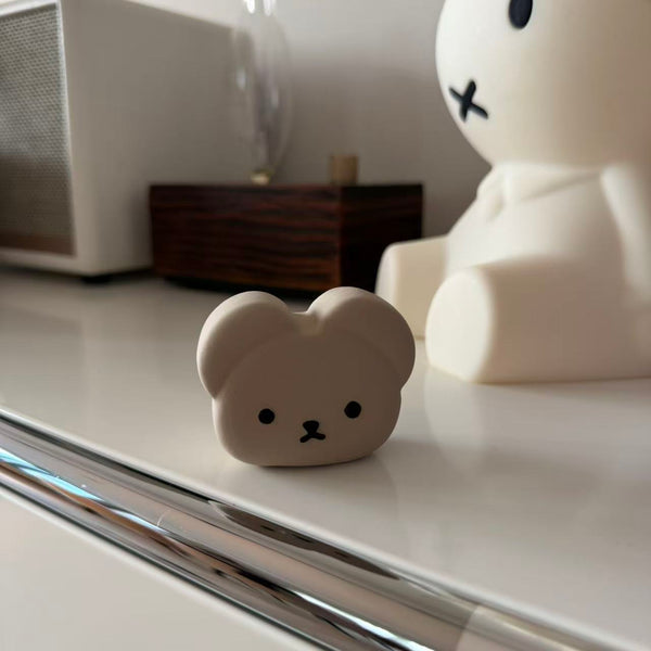 Light Taupe Dog Head Toy - MEGZOO