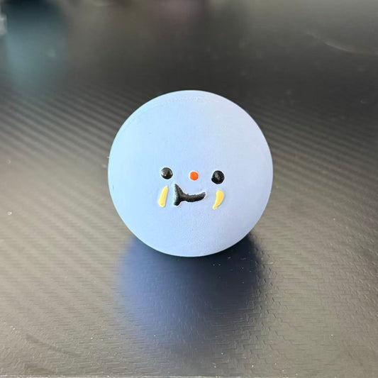 Medium Blue Pastel Ball Toy - MEGZOO