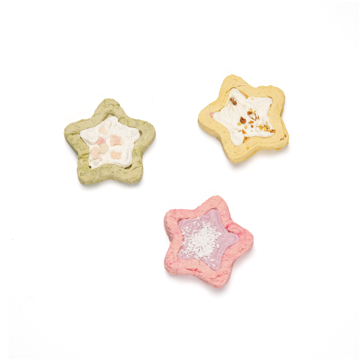 Confetti Star Glazed Cookies - NOOOOK